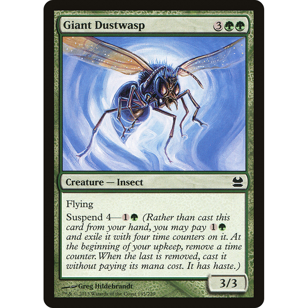 Giant Dustwasp (MMA-145) - Modern Masters Foil