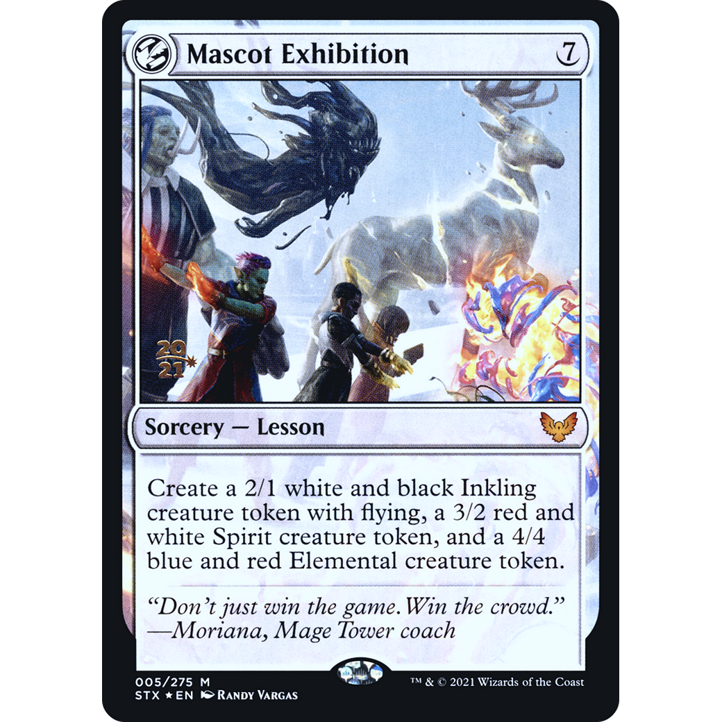 Mascot Exhibition (PRE-005) - Strixhaven: School of Mages Promos: (lesson) Foil