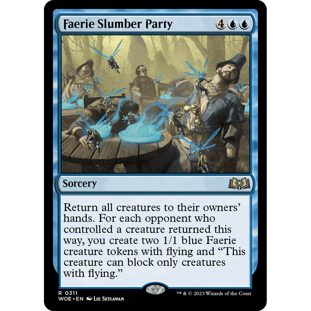 Faerie Slumber Party (WOE-311) - Wilds of Eldraine Foil