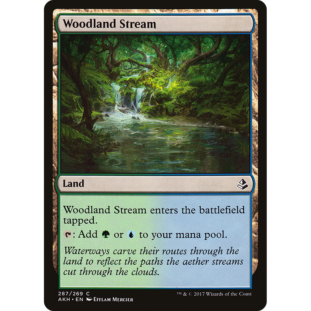 Woodland Stream (AKH-287) - Amonkhet
