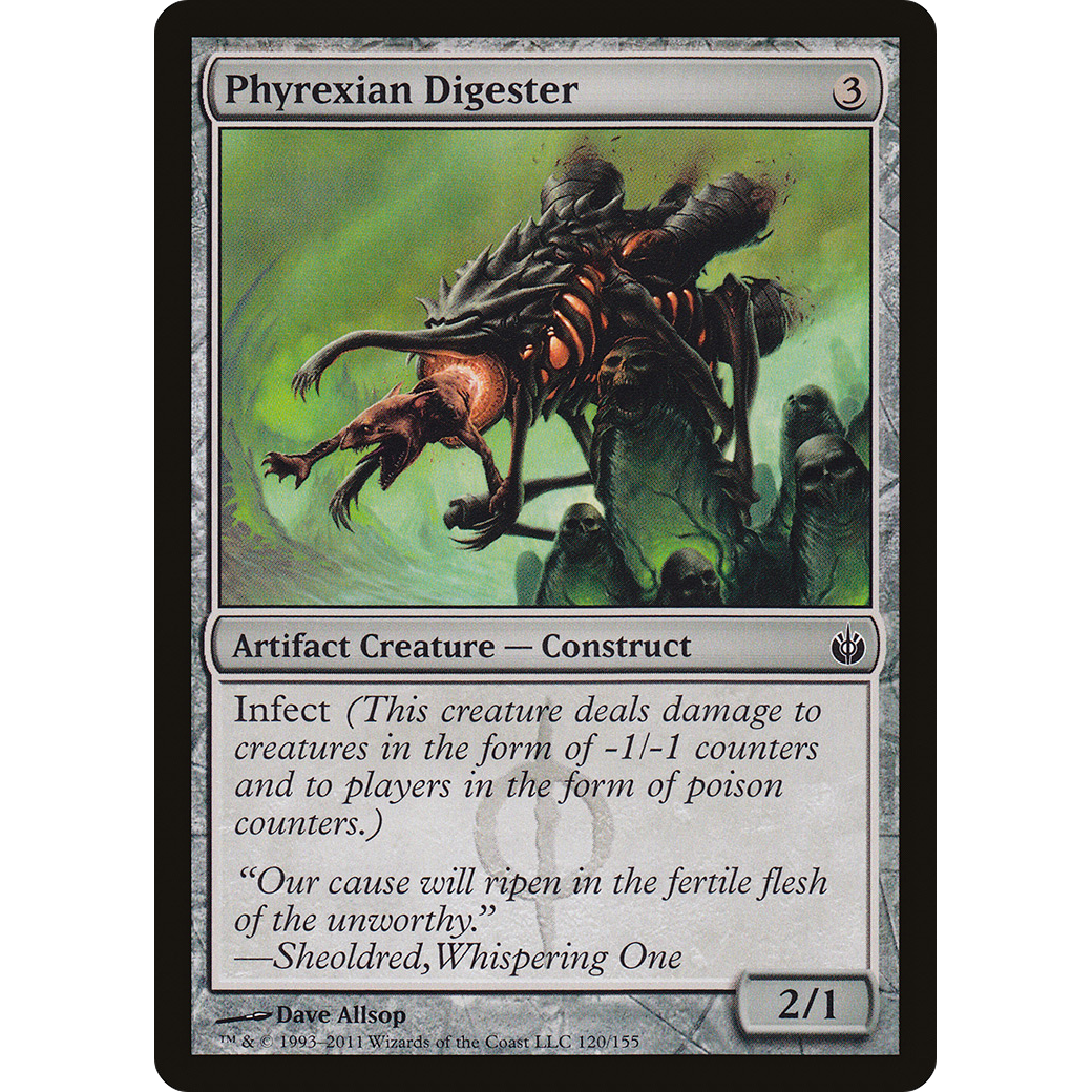 Phyrexian Digester (MBS-120) - Mirrodin Besieged Foil