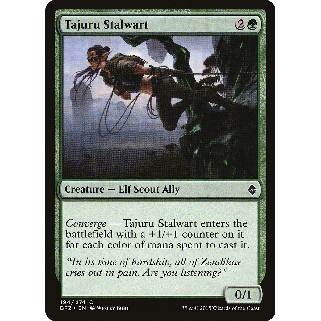 Tajuru Stalwart (BFZ-194) - Battle for Zendikar Foil