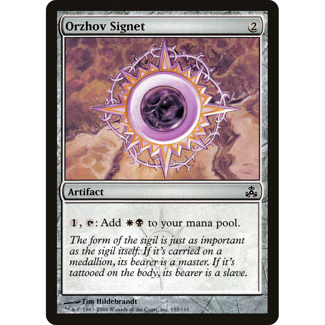 Orzhov Signet (GPT-155) - Guildpact