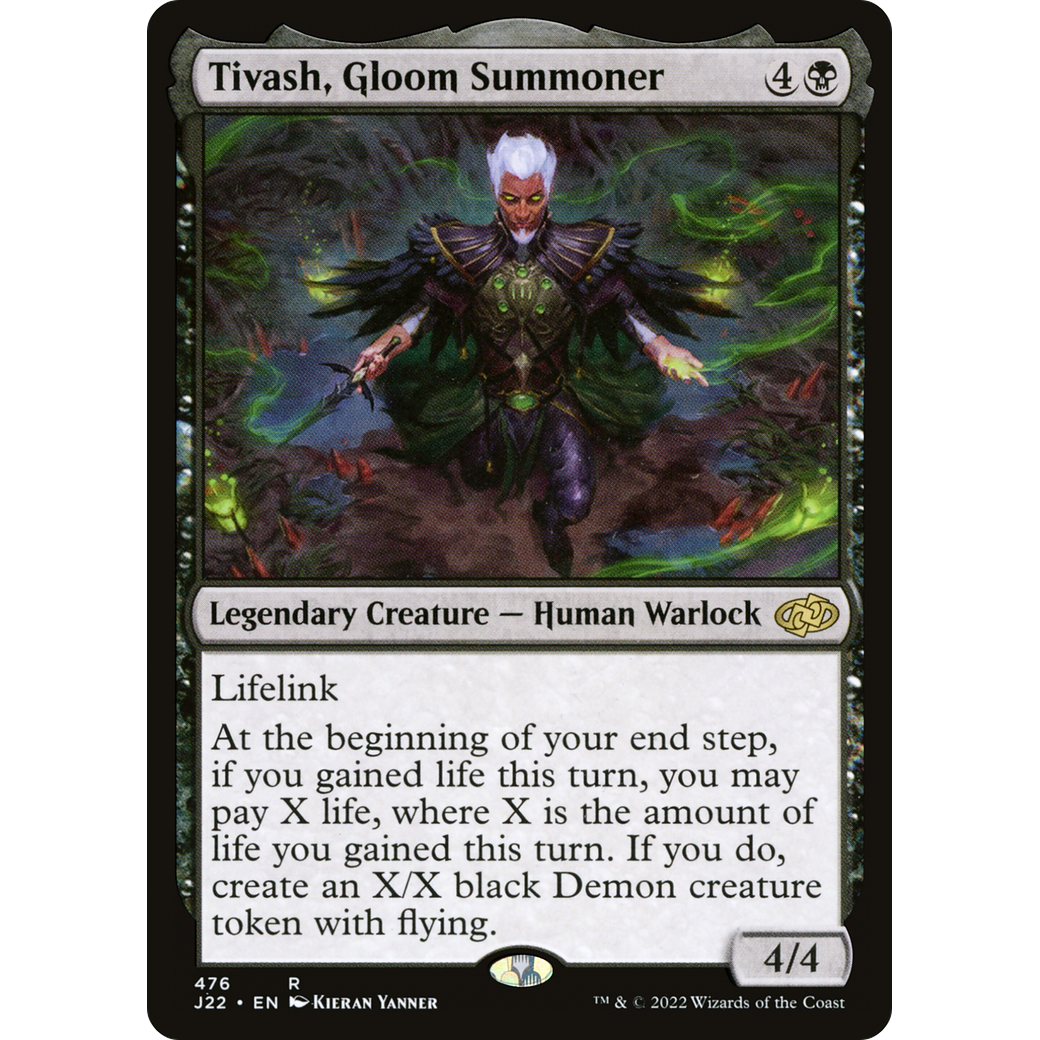 Tivash, Gloom Summoner (J22-476) - Jumpstart 2022