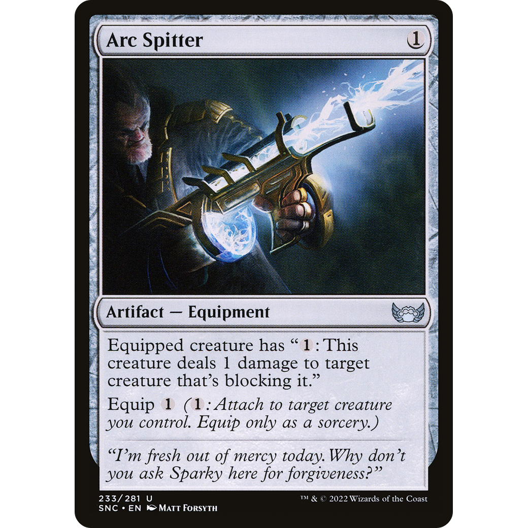Arc Spitter (SNC-233) - Streets of New Capenna Foil