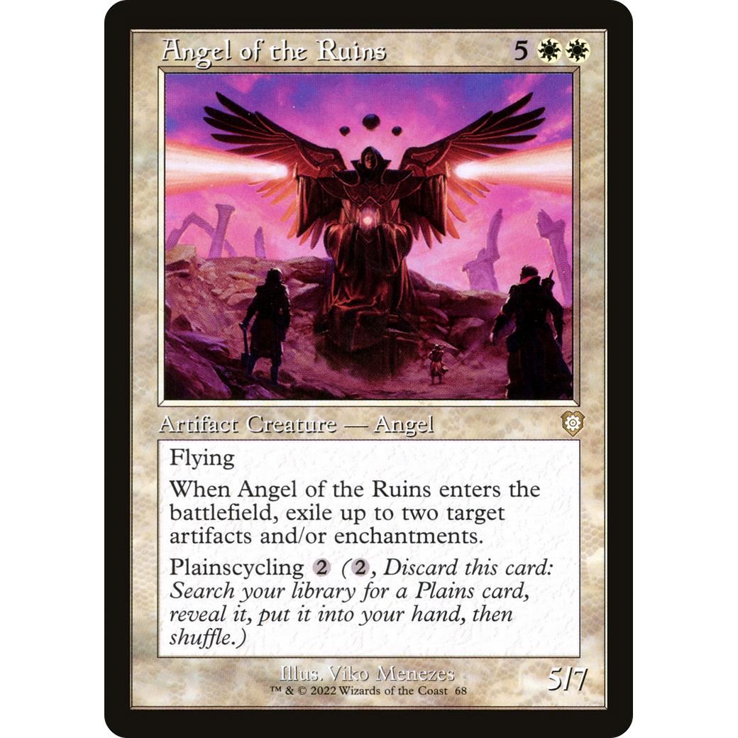 Angel of the Ruins (Retro Frame) (BRC-068) - The Brothers' War Commander