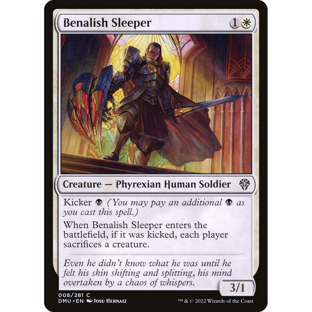 Benalish Sleeper (DMU-008) - Dominaria United Foil