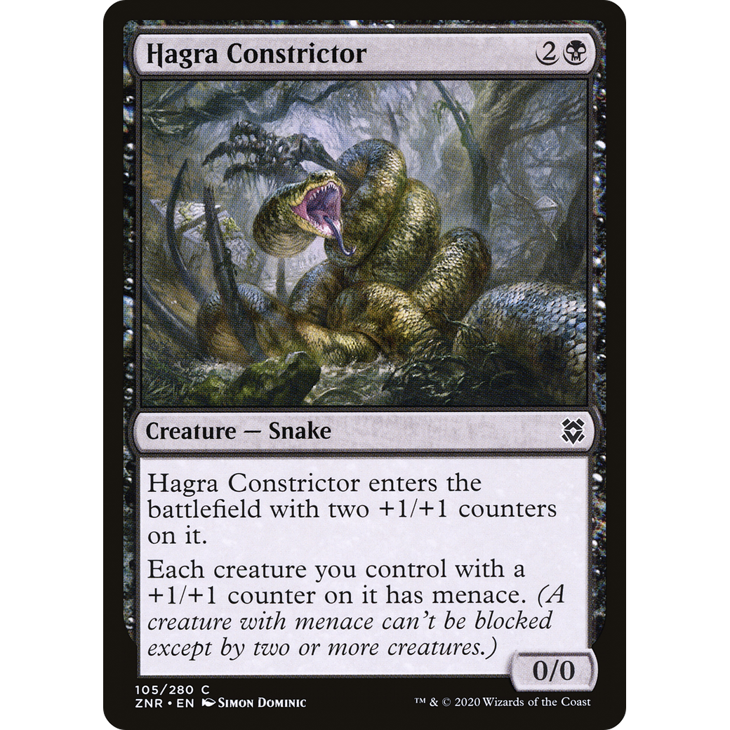 Hagra Constrictor (ZNR-105) - Zendikar Rising