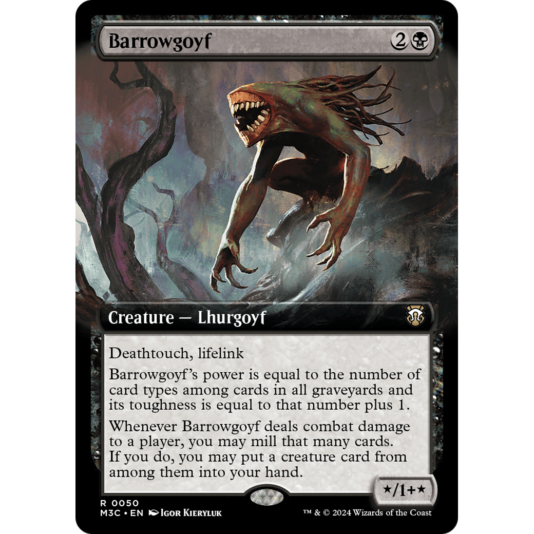 Barrowgoyf (M3C-050) - Modern Horizons 3 Commander: (Extended Art)