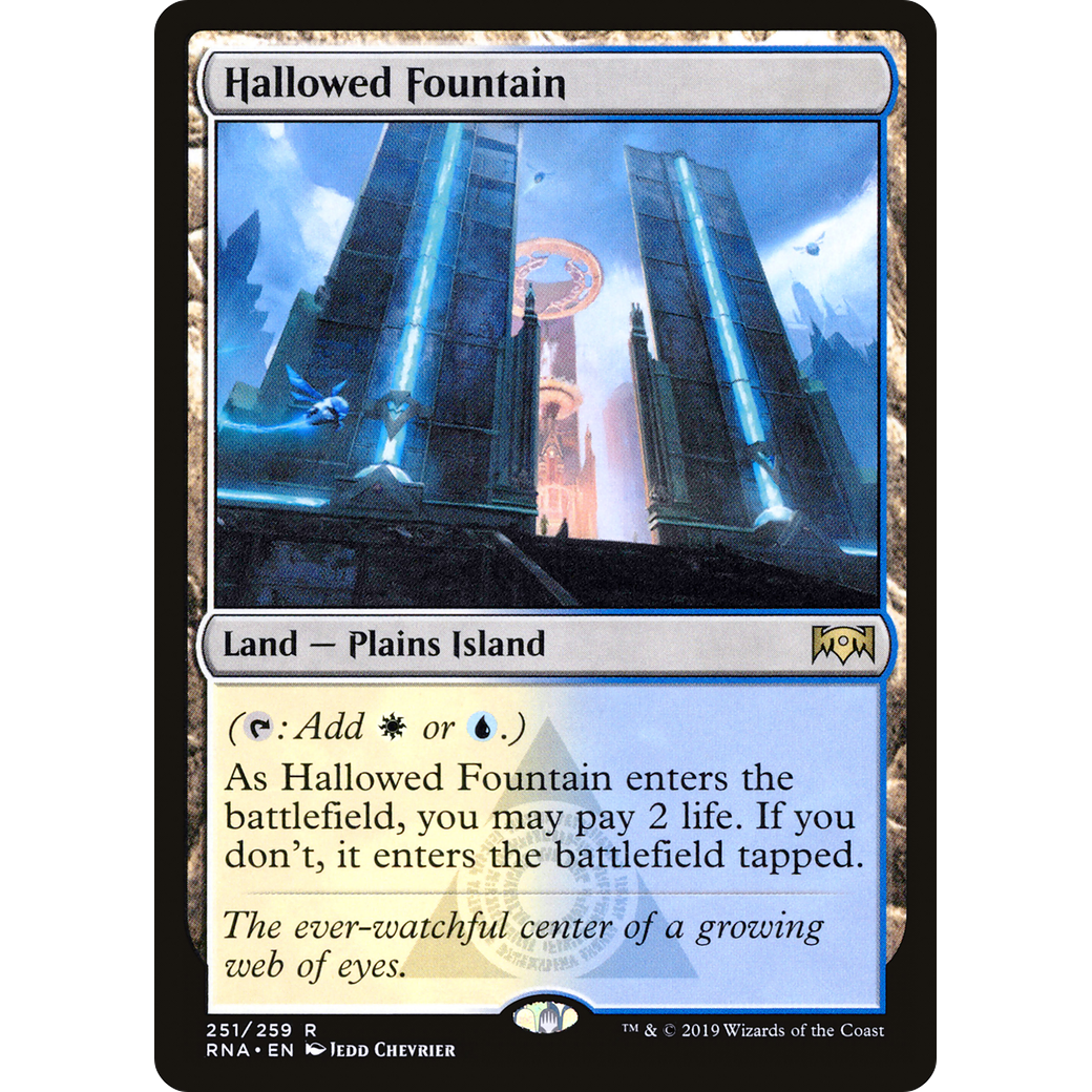 Hallowed Fountain (RNA-251) - Ravnica Allegiance