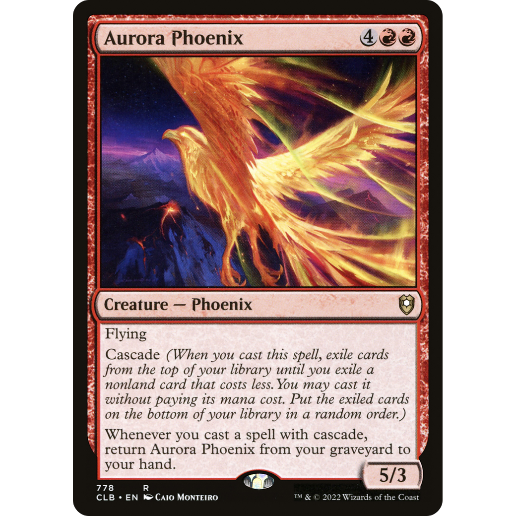 Aurora Phoenix (CLB-778) - Commander Legends: Battle for Baldur's Gate
