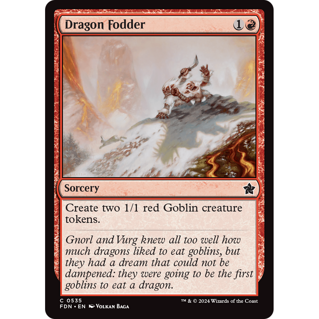 Dragon Fodder (FDN-535) - Foundations