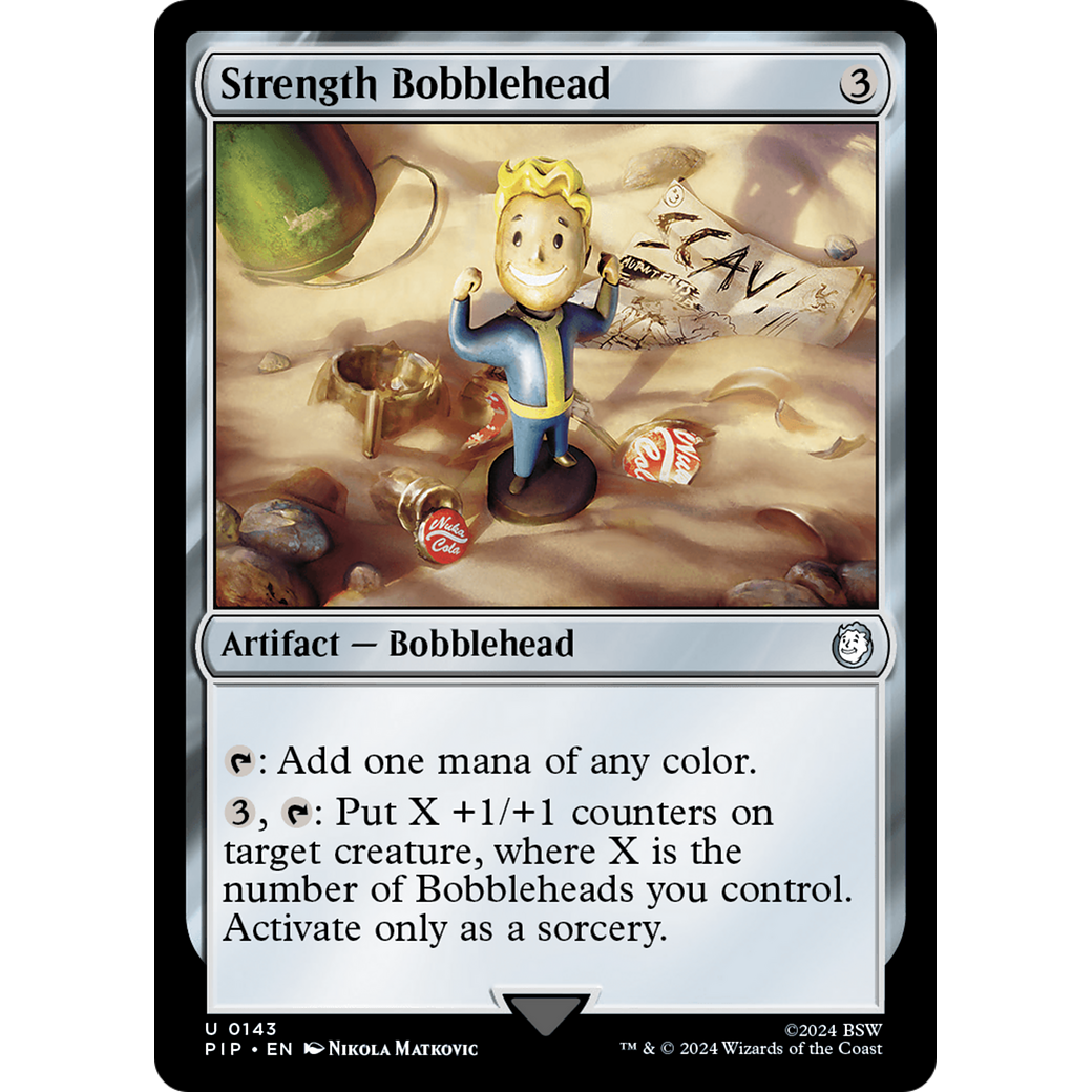 Strength Bobblehead (PIP-143) - Fallout Foil