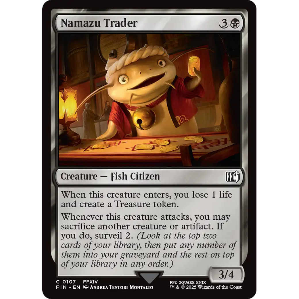 Namazu Trader (FIN-107) - FINAL FANTASY Foil