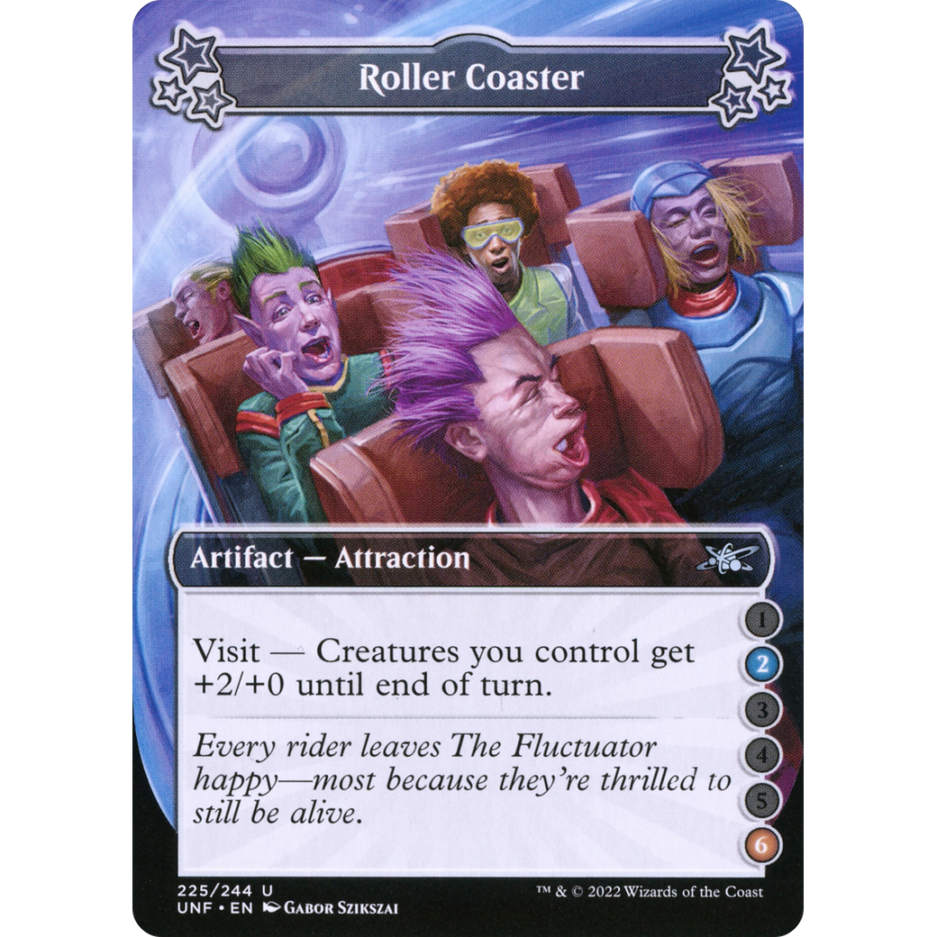 Roller Coaster (2-6) (UNF-225) - Unfinity Foil