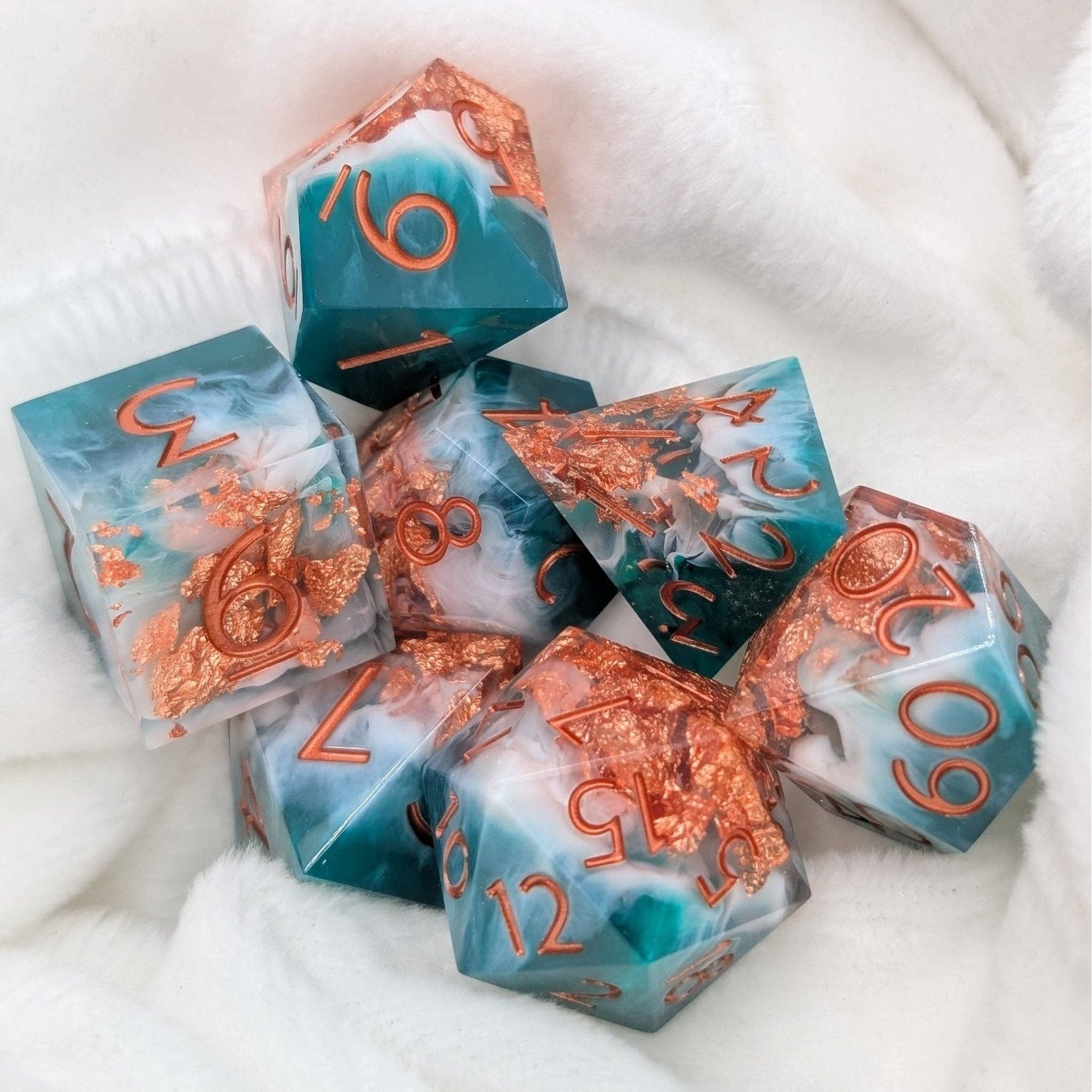 Seafarer's Bounty - Set of 7 Luxury D&D Dice Set