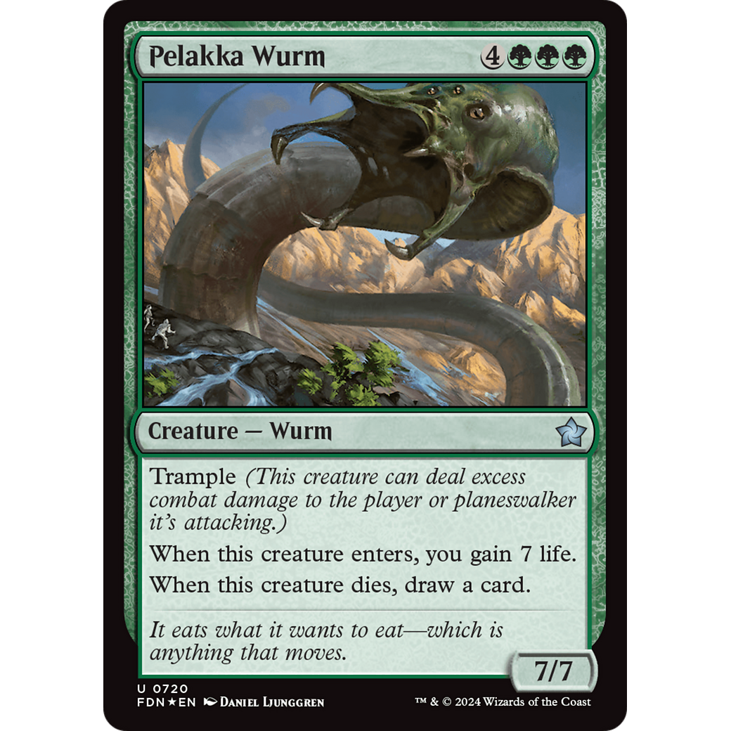 Pelakka Wurm (FDN-720) - Foundations