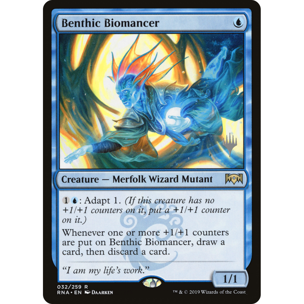 Benthic Biomancer (PPM20-032) - Ravnica Allegiance Promos Foil