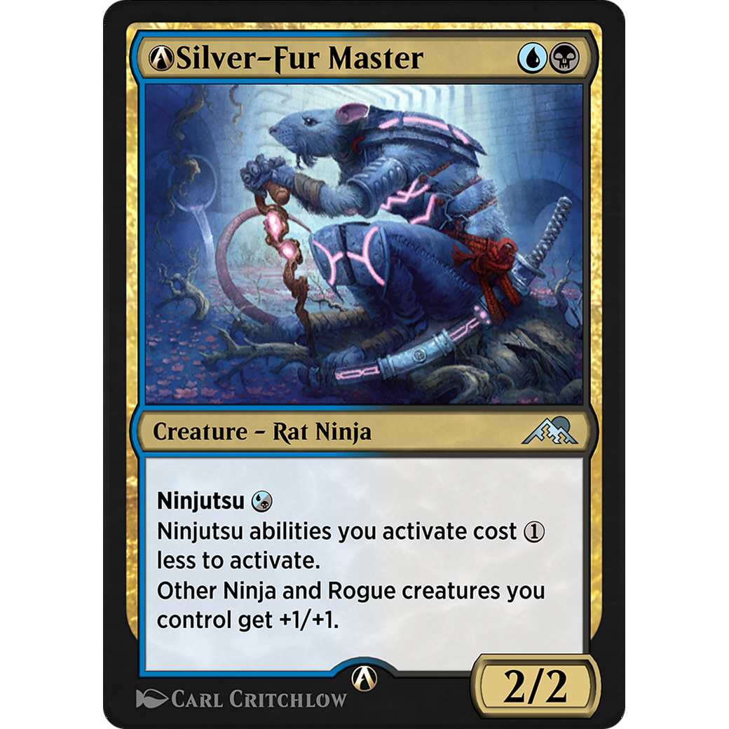 A-Silver-Fur Master (NEO-A-236) - Kamigawa: Neon Dynasty