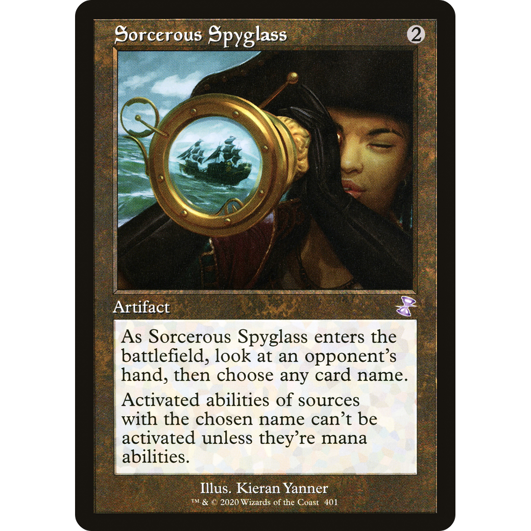 Sorcerous Spyglass (TSR-401) - Time Spiral Remastered