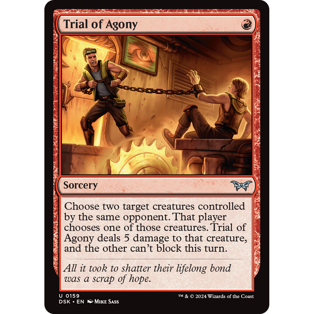 Trial of Agony (DSK-159) - Duskmourn: House of Horror