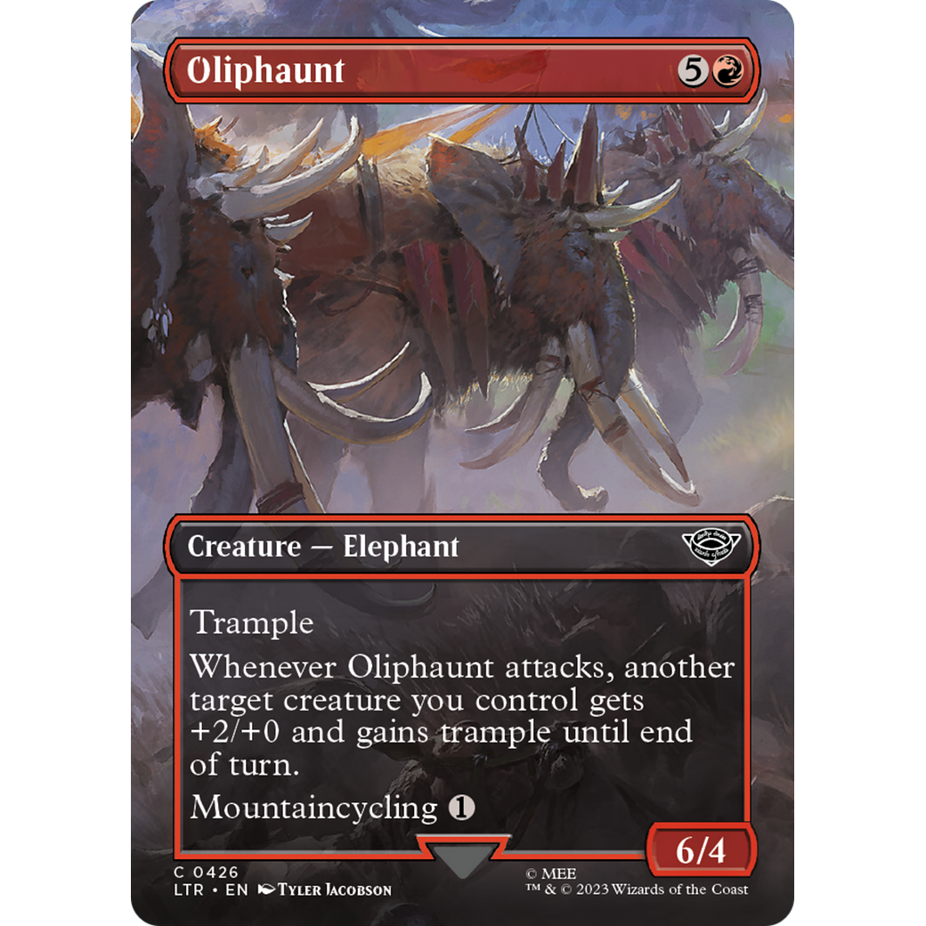 Oliphaunt (LTR-426) - The Lord of the Rings: Tales of Middle-earth (Borderless)