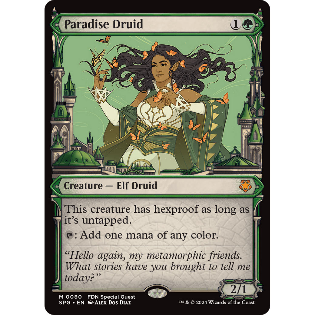 Paradise Druid (Showcase) (SPG-080) - Special Guests: (Showcase)