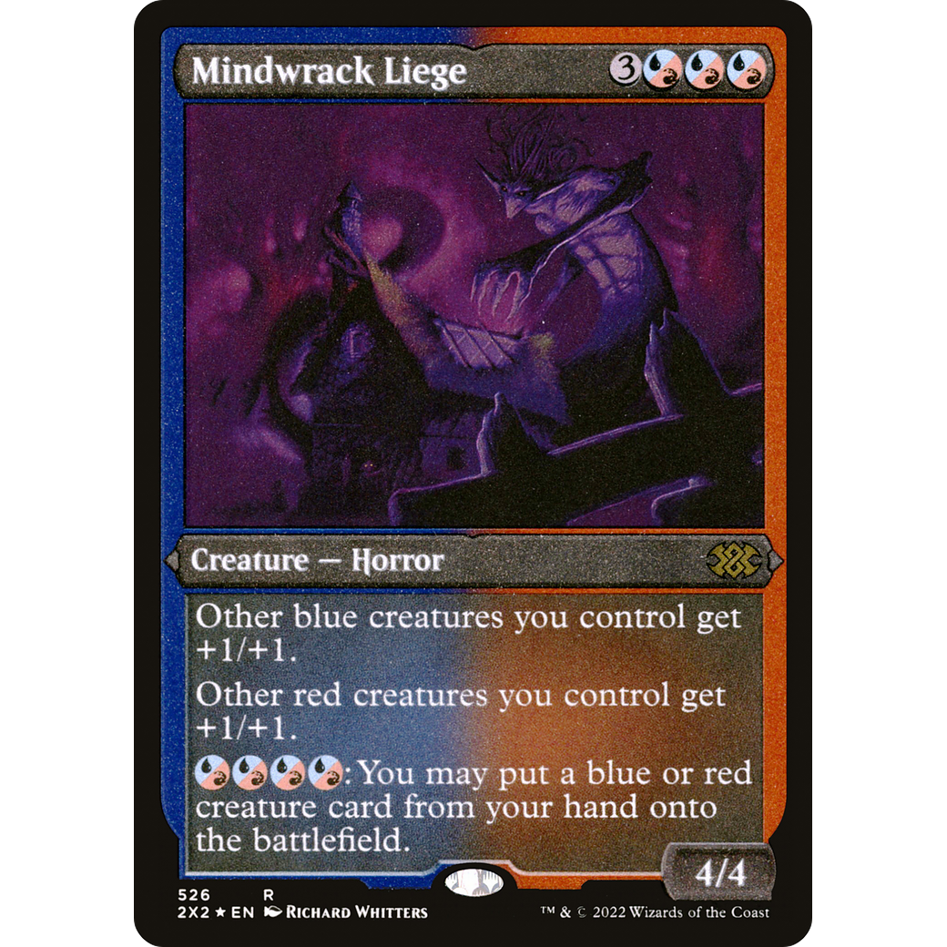Mindwrack Liege (Foil Etched) (2X2-526) - Double Masters 2022 Foil