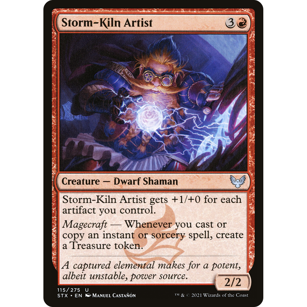 Storm-Kiln Artist (STX-115) - Strixhaven: School of Mages