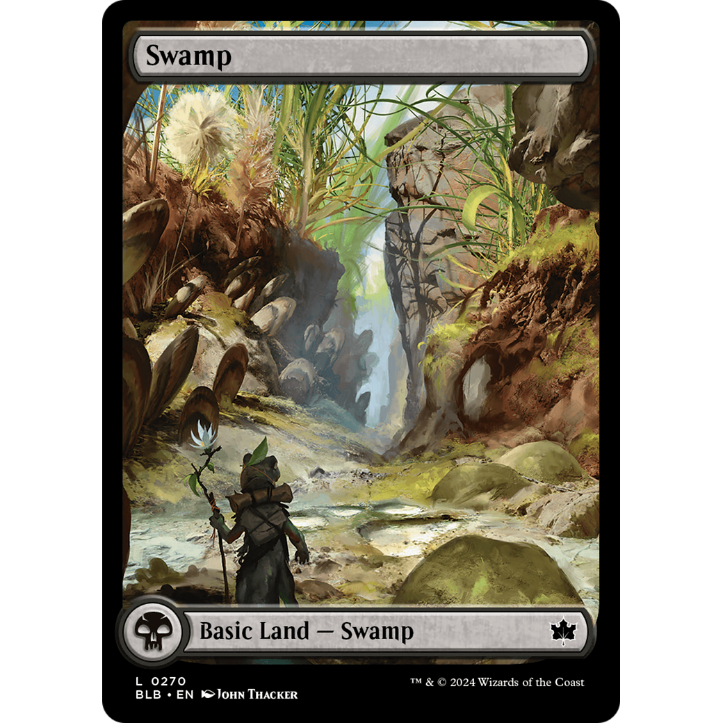 Swamp (BLB-270) - Bloomburrow Foil