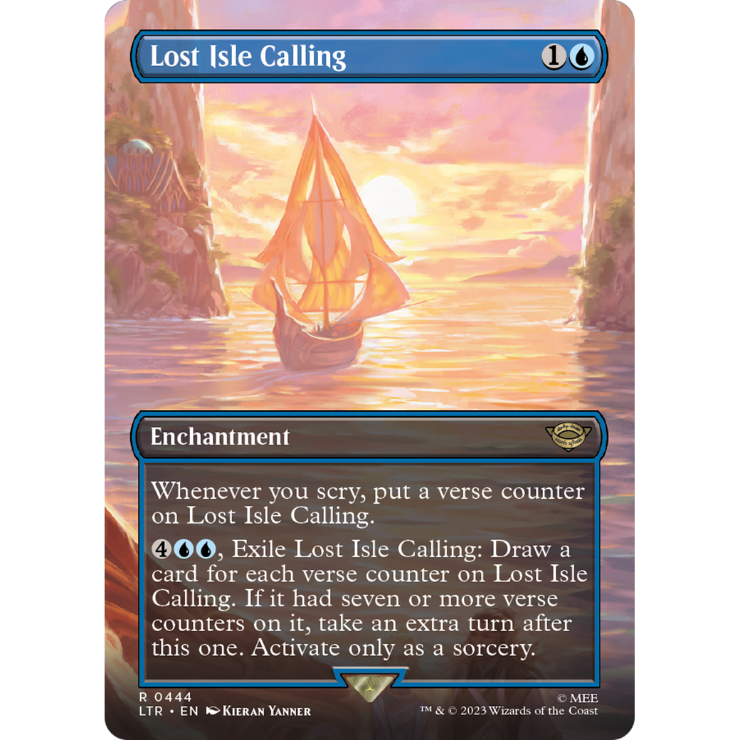 Lost Isle Calling (LTR-444) - The Lord of the Rings: Tales of Middle-earth (Borderless)