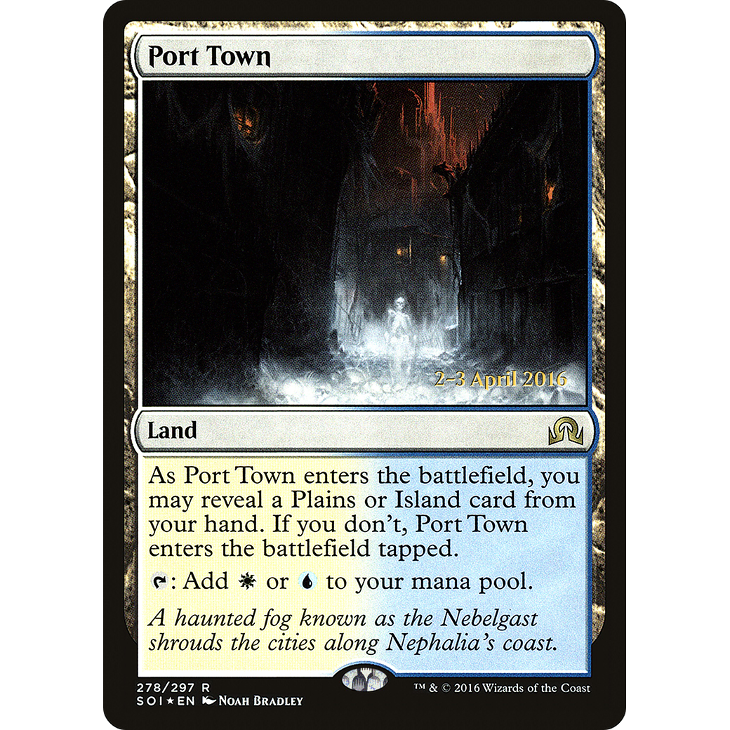 Port Town (PRE-278) - Shadows over Innistrad Promos Foil
