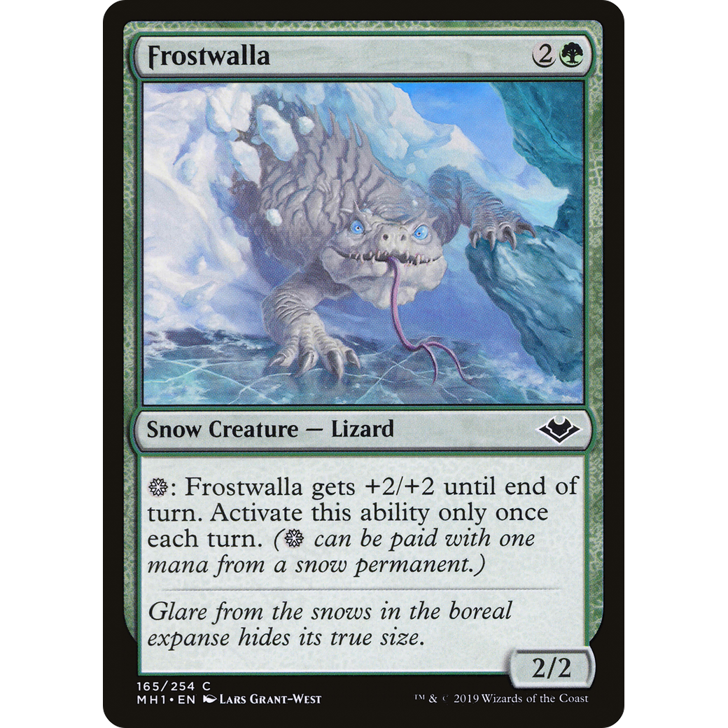 Frostwalla (MH1-165) - Modern Horizons Foil