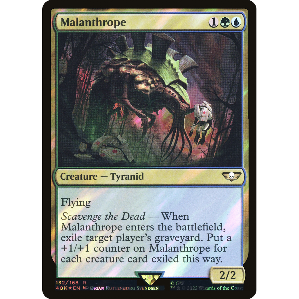 Malanthrope (40K-132) - Warhammer 40,000 Commander Foil
