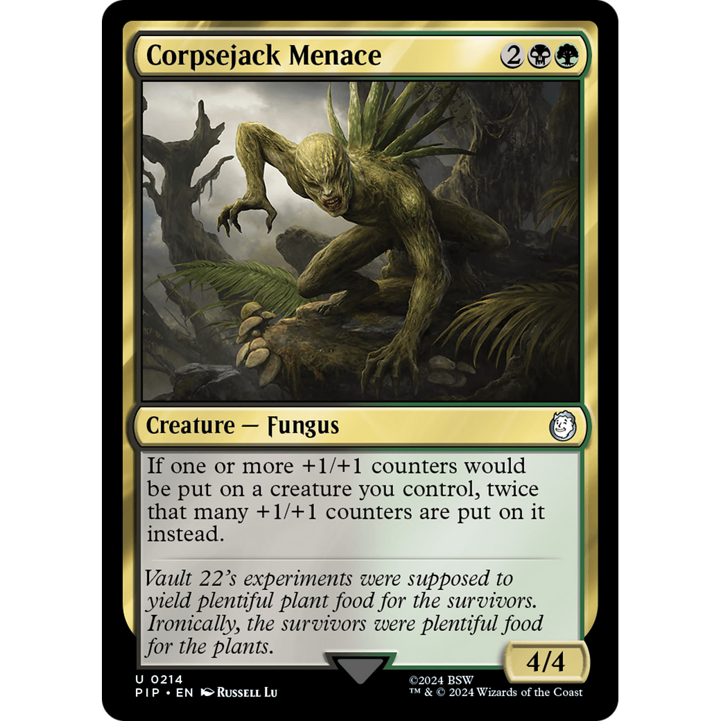 Corpsejack Menace (PIP-214) - Fallout Foil