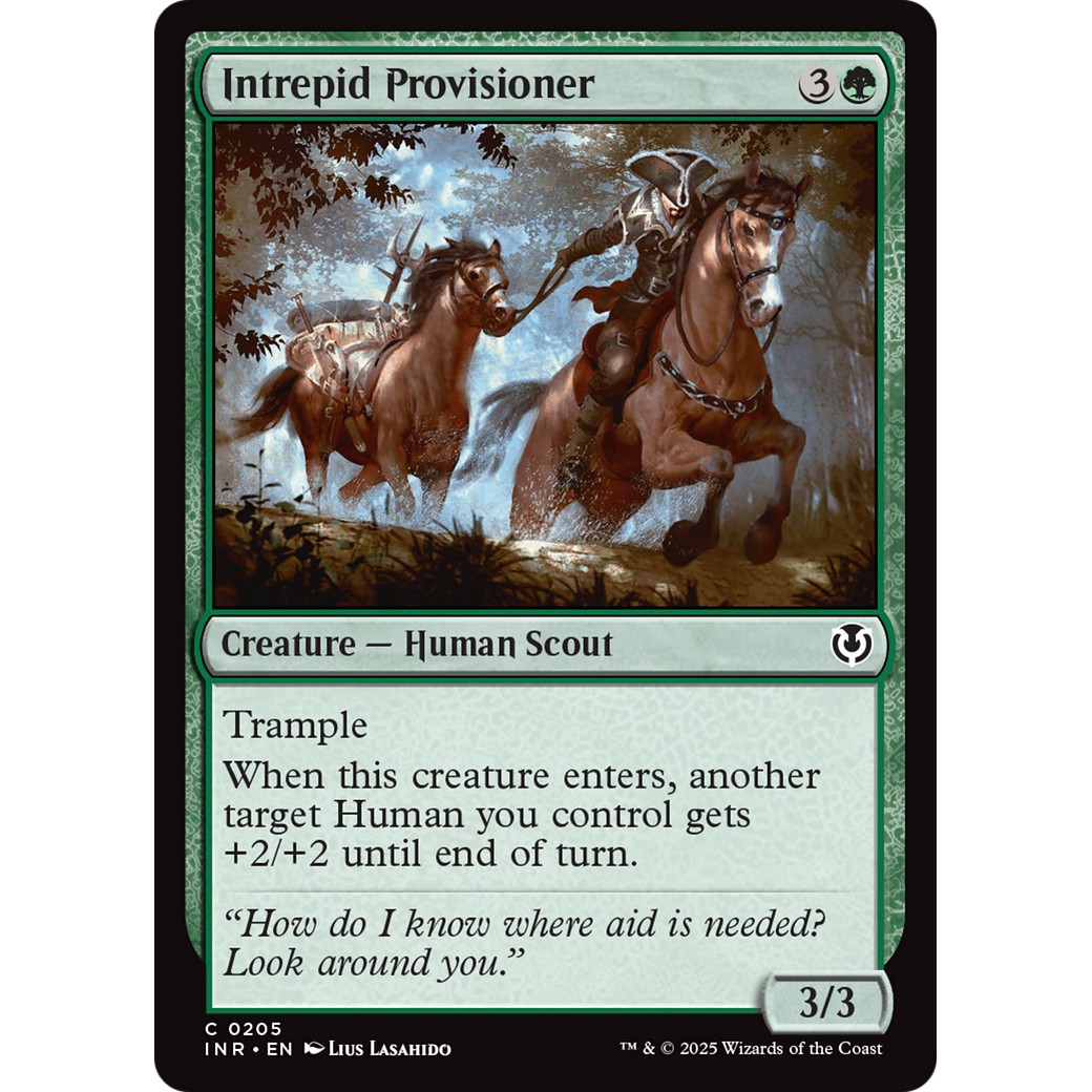 Intrepid Provisioner (INR-205) - Innistrad Remastered Foil
