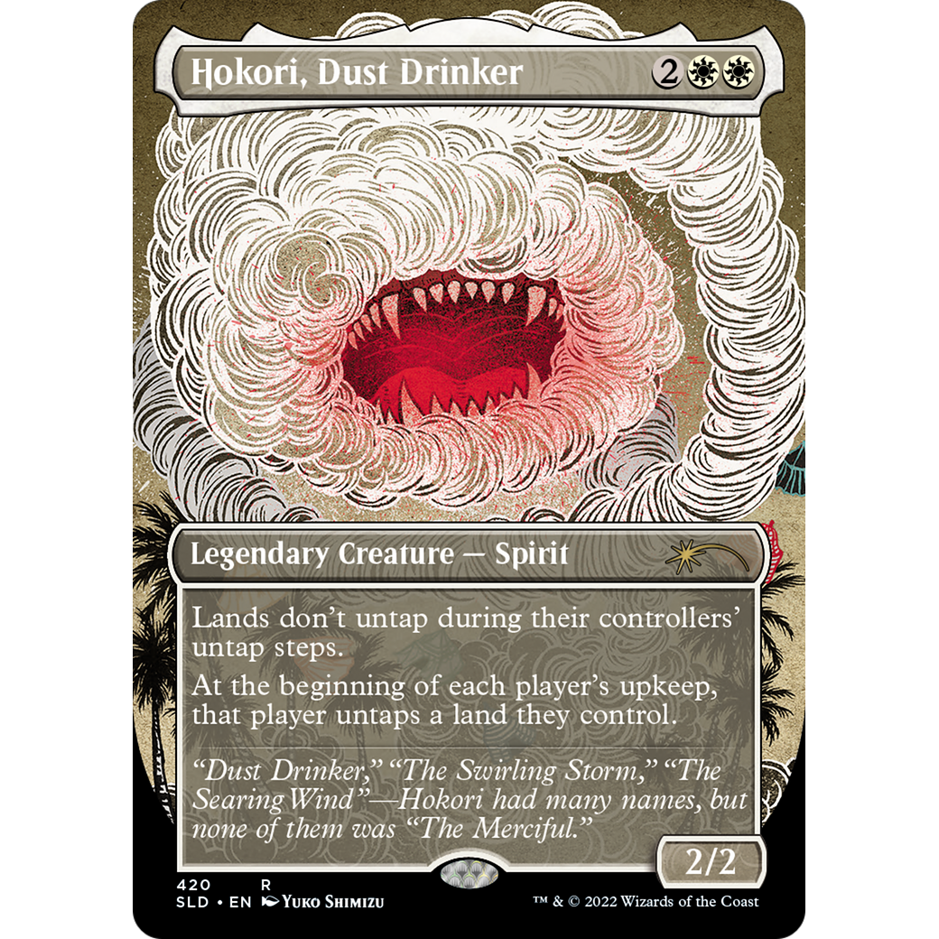 Hokori, Dust Drinker (Borderless) (SLD-420) - Secret Lair Drop (Borderless)