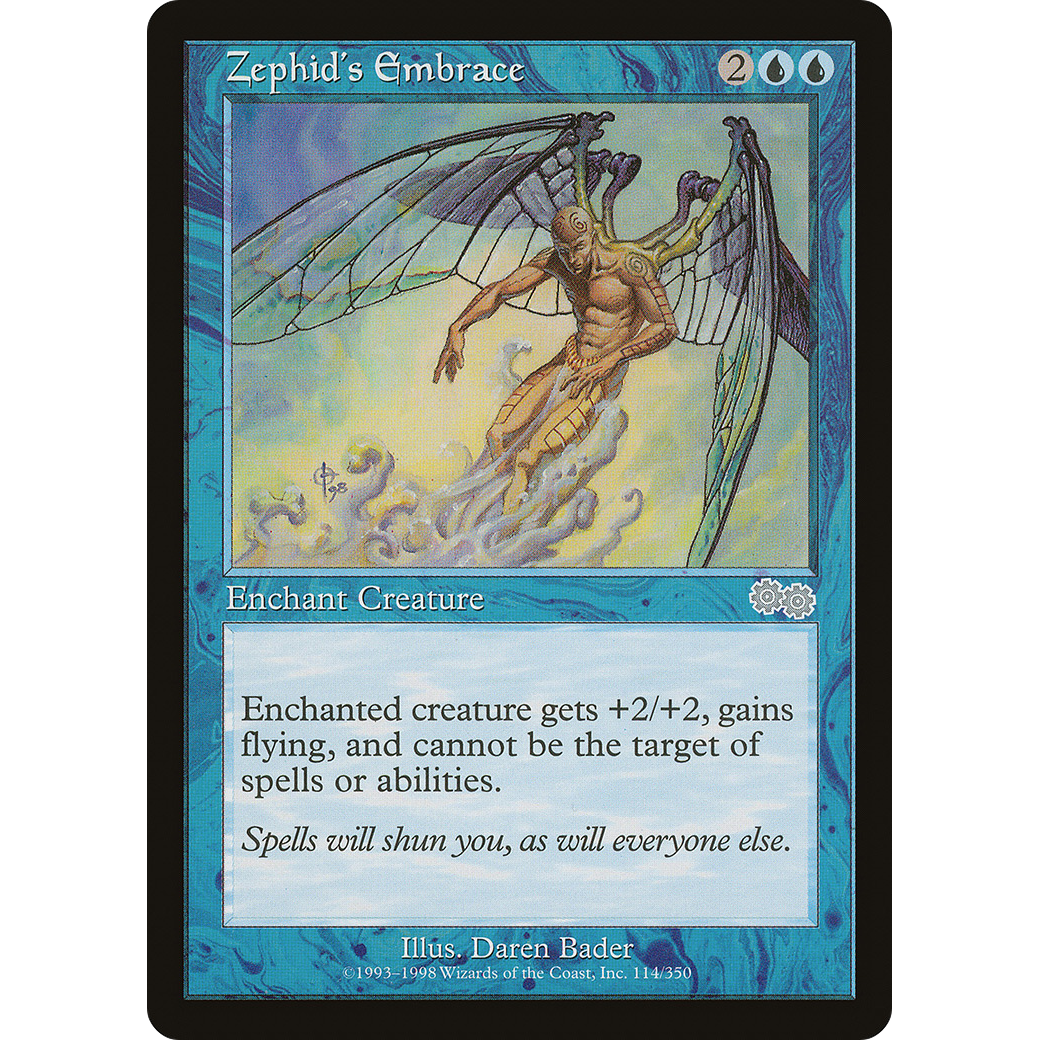 Zephid's Embrace (USG-114) - Urza's Saga
