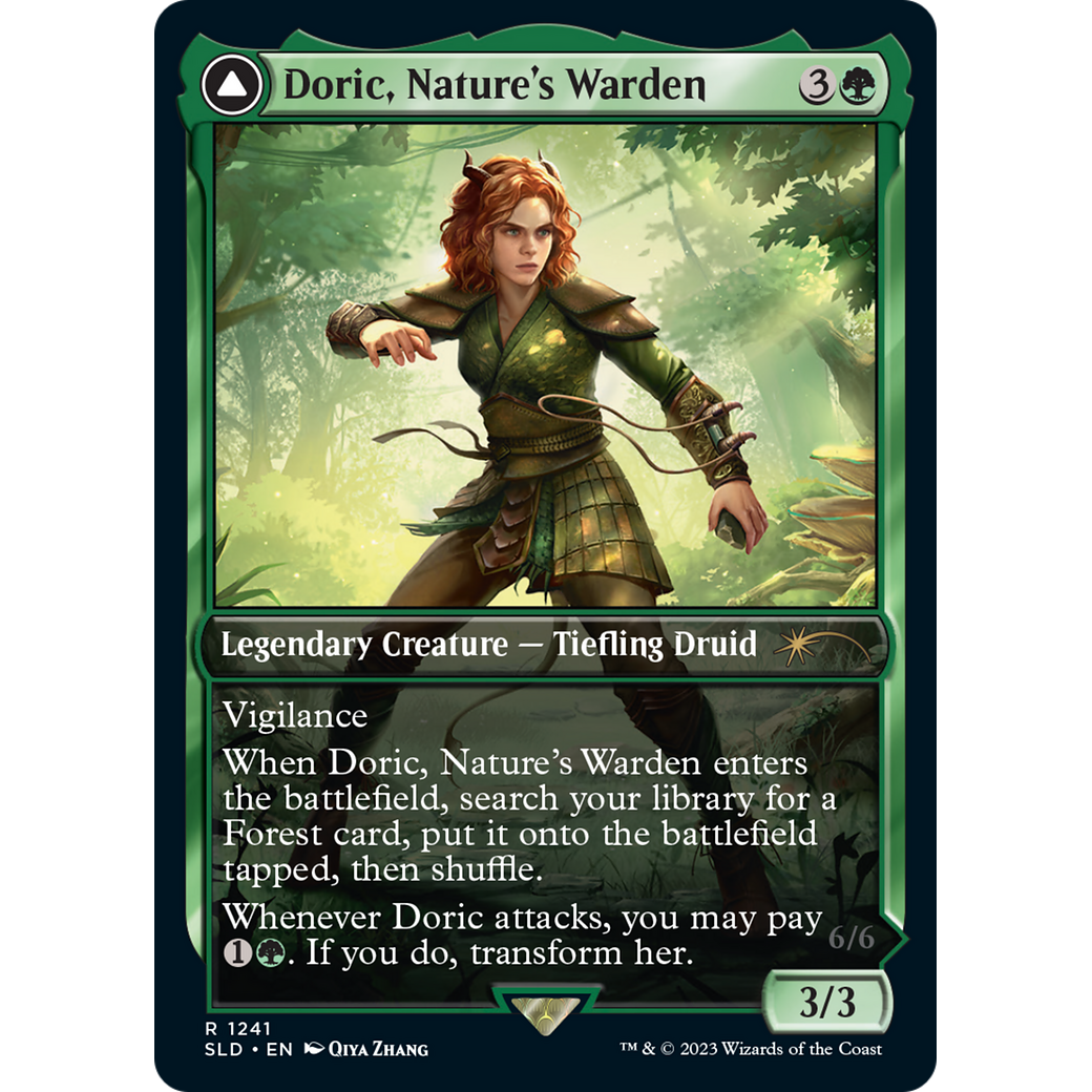 Doric, Nature's Warden (SLD-1241) - Secret Lair Drop Foil