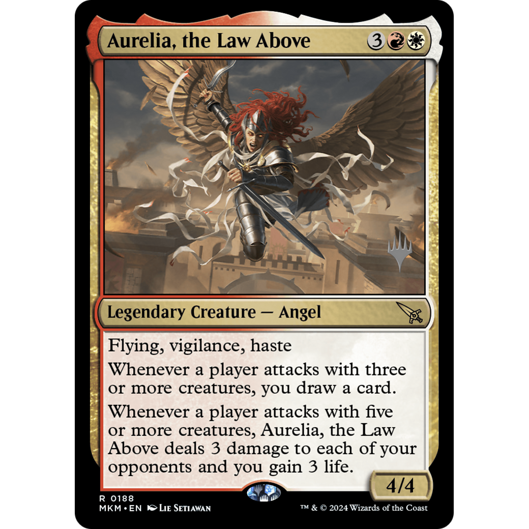 Aurelia, the Law Above (PPMKM-188P) - Murders at Karlov Manor Promos Foil