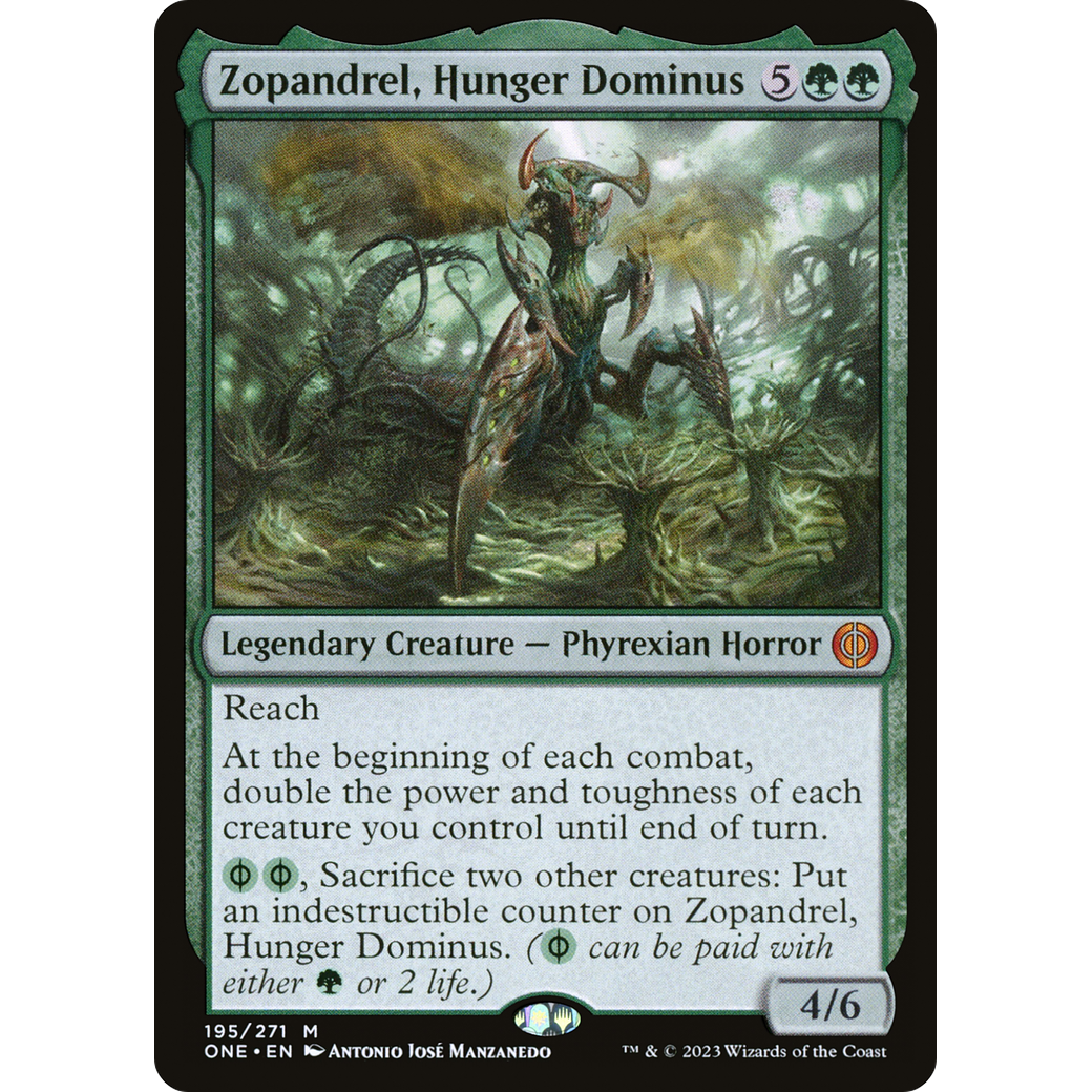 Zopandrel, Hunger Dominus (ONE-195) - Phyrexia: All Will Be One