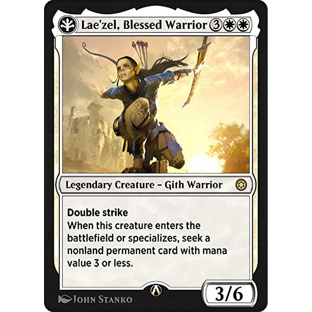 Lae'zel, Blessed Warrior (HBG-02W) - Alchemy Horizons: Baldur's Gate