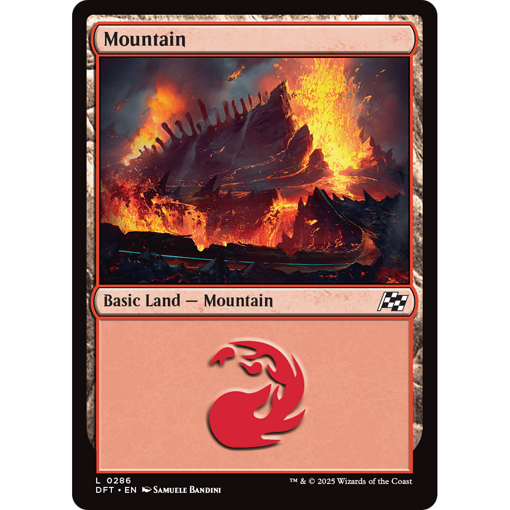 Mountain (DFT-286) - Aetherdrift Foil