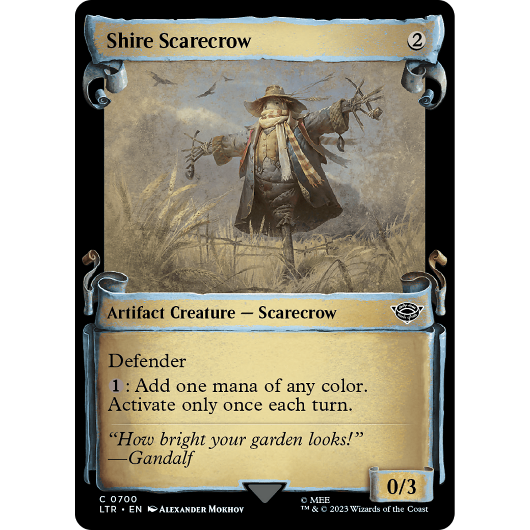 Shire Scarecrow (LTR-700) - The Lord of the Rings: Tales of Middle-earth: (Showcase) Foil