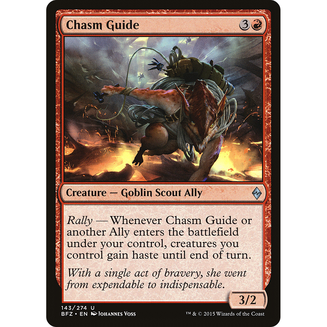 Chasm Guide (BFZ-143) - Battle for Zendikar