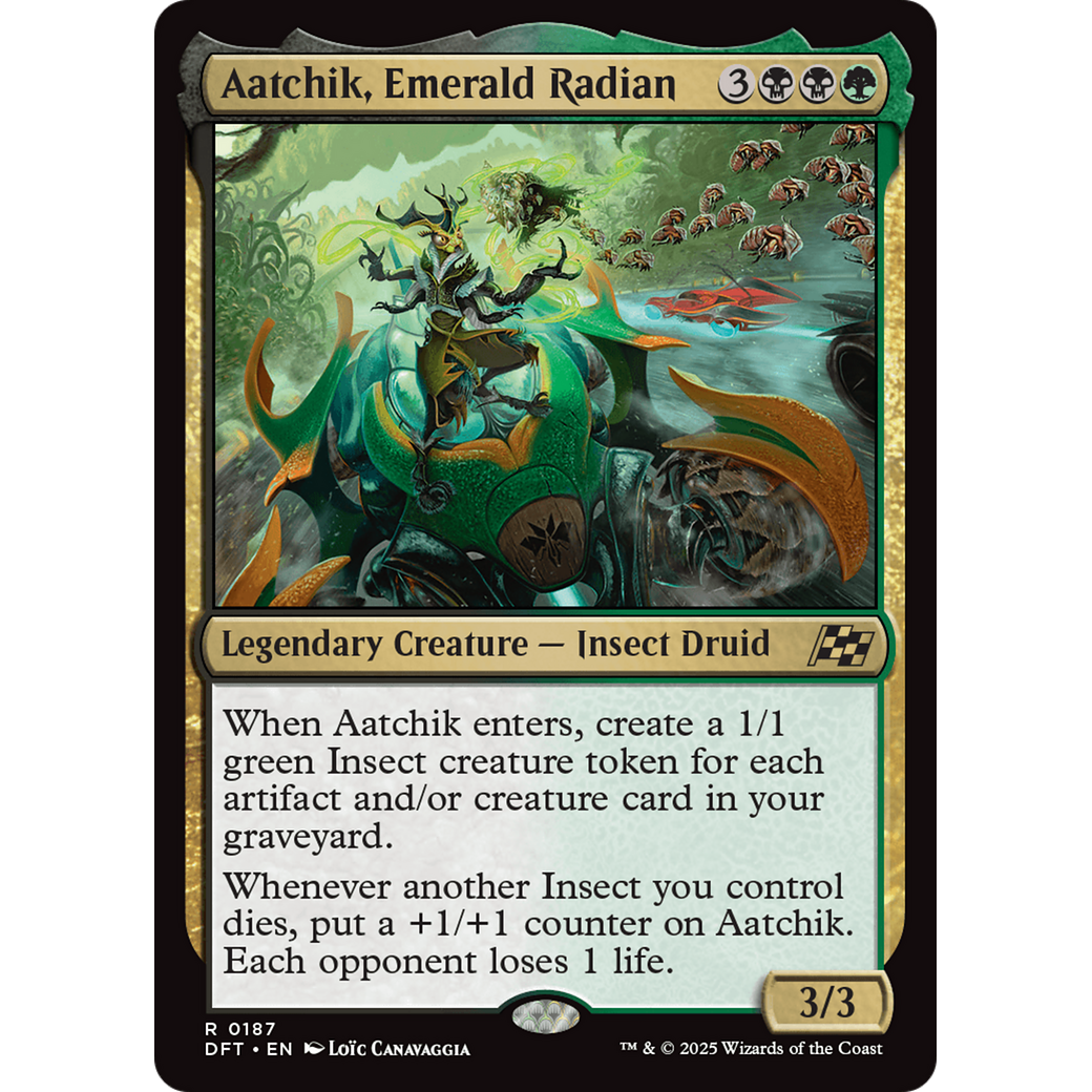 Aatchik, Emerald Radian (DFT-187) - Aetherdrift Foil