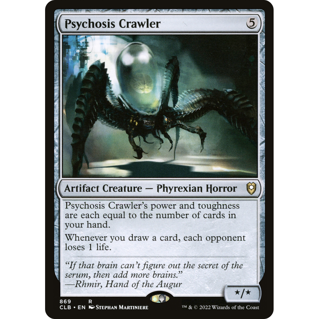 Psychosis Crawler (CLB-869) - Commander Legends: Battle for Baldur's Gate