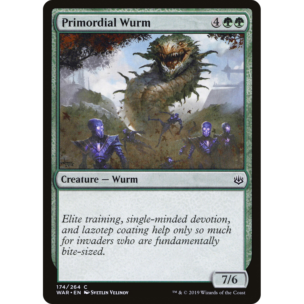 Primordial Wurm (WAR-174) - War of the Spark