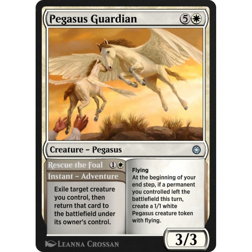 Pegasus Guardian // Rescue the Foal (HBG-097) - Alchemy Horizons: Baldur's Gate