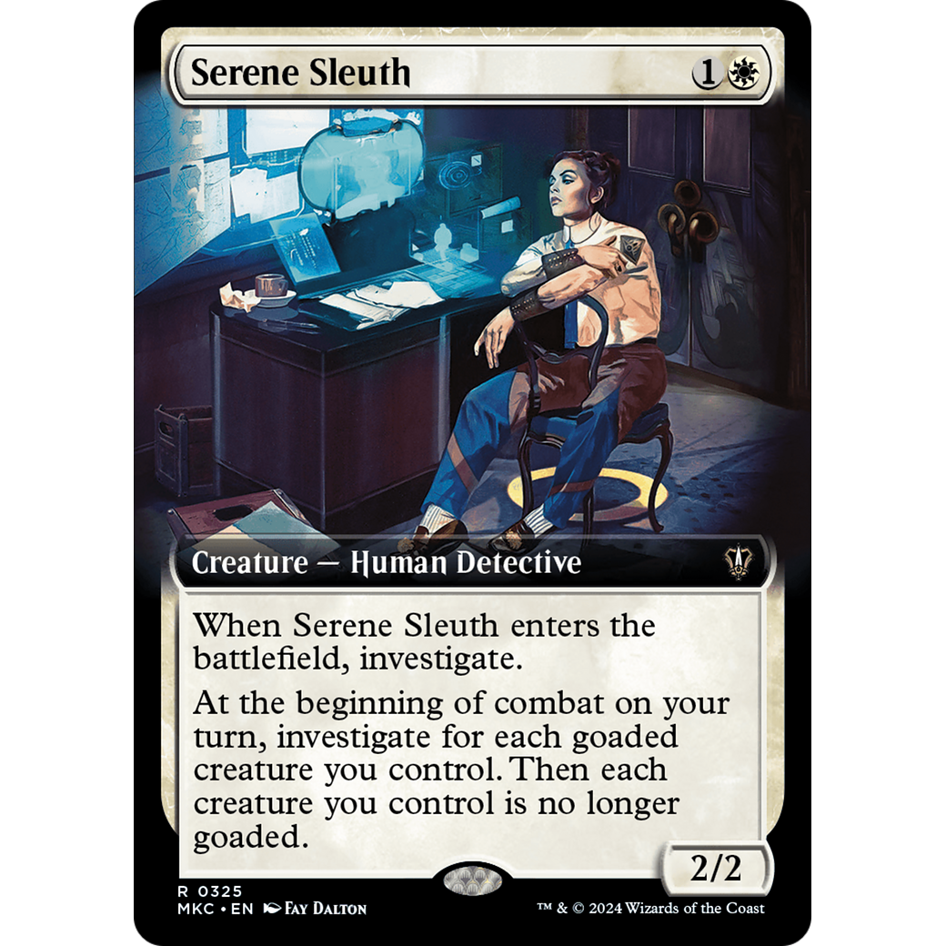 Serene Sleuth (MKC-325) - Murders at Karlov Manor Commander: (Extended Art)
